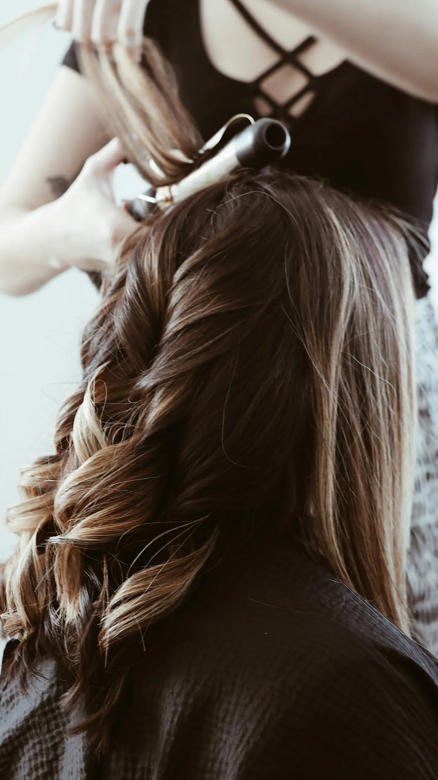 Balayage con luz natural, pelo largo